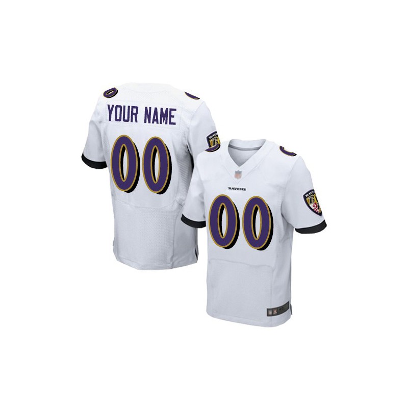 Nike Baltimore Ravens No46 Morgan Cox White Men's Stitched NFL Vapor Untouchable Limited Jersey