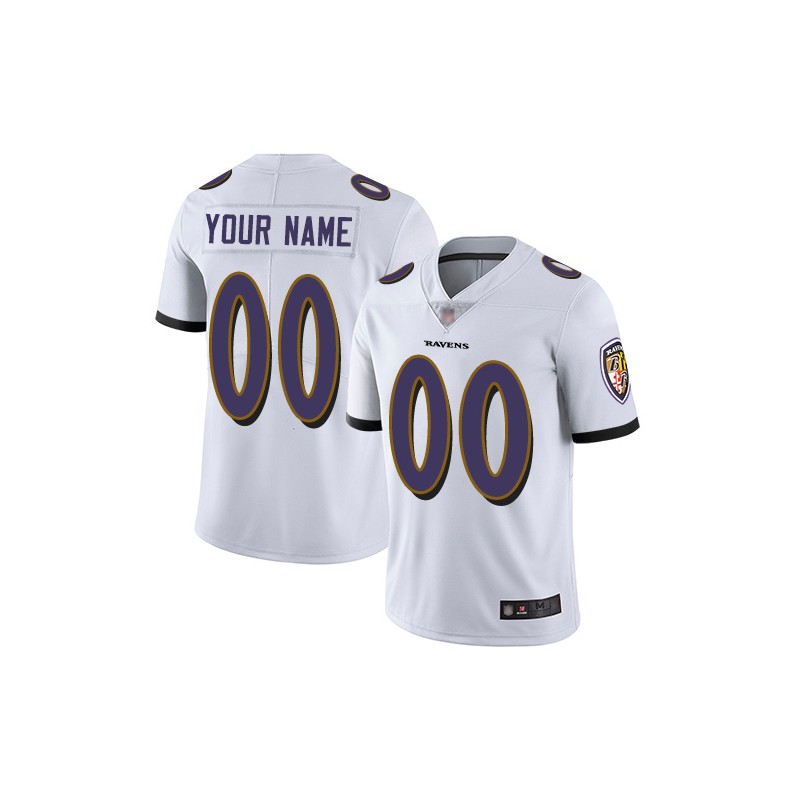 متى يثبت شكل راس الطفل Limited Men's White Road Jersey - Football Customized Baltimore Ravens  Vapor Untouchable Size 40/M متى يثبت شكل راس الطفل