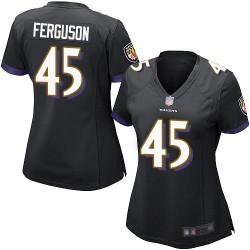 Game Women's Jaylon Ferguson Black Alternate Jersey - #45 Football Baltimore Ravens