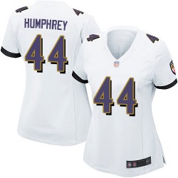 Game Women's Marlon Humphrey White Road Jersey - #44 Football Baltimore Ravens