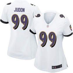 Game Women's Matt Judon White Road Jersey - #99 Football Baltimore Ravens