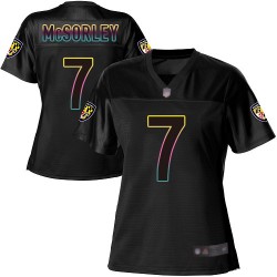 Game Women's Trace McSorley Black Jersey - #7 Football Baltimore Ravens Fashion