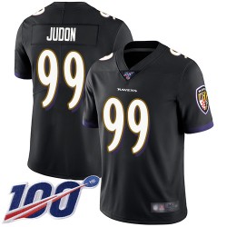 Limited Men's Matt Judon Black Alternate Jersey - #99 Football Baltimore Ravens 100th Season Vapor Untouchable