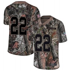 Limited Men's Jimmy Smith Camo Jersey - #22 Football Baltimore Ravens Rush Realtree