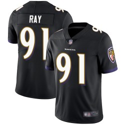 Limited Men's Shane Ray Black Alternate Jersey - #91 Football Baltimore Ravens Vapor Untouchable