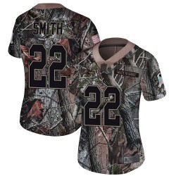 Limited Women's Jimmy Smith Camo Jersey - #22 Football Baltimore Ravens Rush Realtree