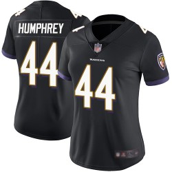 Limited Women's Marlon Humphrey Black Alternate Jersey - #44 Football Baltimore Ravens Vapor Untouchable
