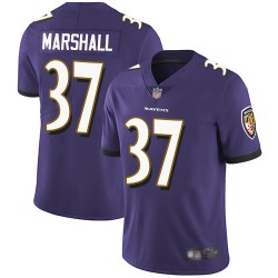Limited Youth Iman Marshall Purple Home Jersey - #37 Football Baltimore Ravens Vapor Untouchable