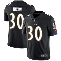 Limited Youth Kenneth Dixon Black Alternate Jersey - #30 Football Baltimore Ravens Vapor Untouchable