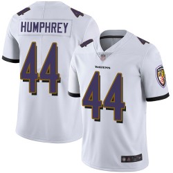 Limited Youth Marlon Humphrey White Road Jersey - #44 Football Baltimore Ravens Vapor Untouchable