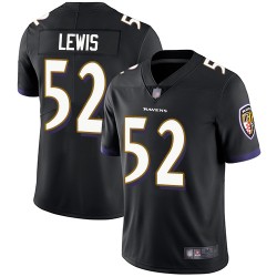 Limited Youth Ray Lewis Black Alternate Jersey - #52 Football Baltimore Ravens Vapor Untouchable