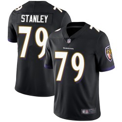 Limited Youth Ronnie Stanley Black Alternate Jersey - #79 Football Baltimore Ravens Vapor Untouchable
