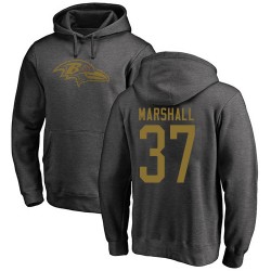 Iman Marshall Ash One Color - #37 Football Baltimore Ravens Pullover Hoodie