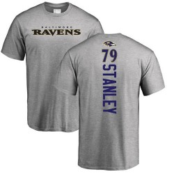 Ronnie Stanley Ash Backer - #79 Football Baltimore Ravens T-Shirt