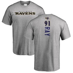 Shane Ray Ash Backer - #91 Football Baltimore Ravens T-Shirt