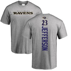Tony Jefferson Ash Backer - #23 Football Baltimore Ravens T-Shirt