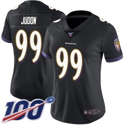 Limited Women's Matt Judon Black Alternate Jersey - #99 Football Baltimore Ravens 100th Season Vapor Untouchable